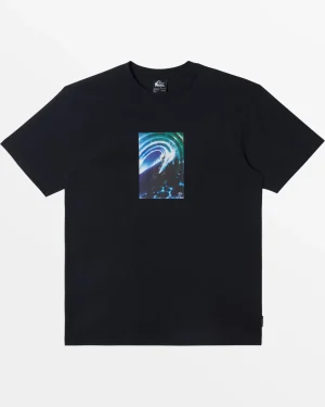 Quiksilver Tees>Rick Griffin Backdoor T-Shirt - BLACK