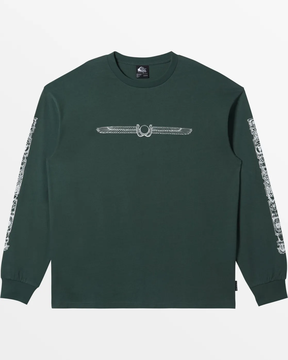 Quiksilver Tees>Rick Griffin Long Sleeve T-Shirt - FOREST