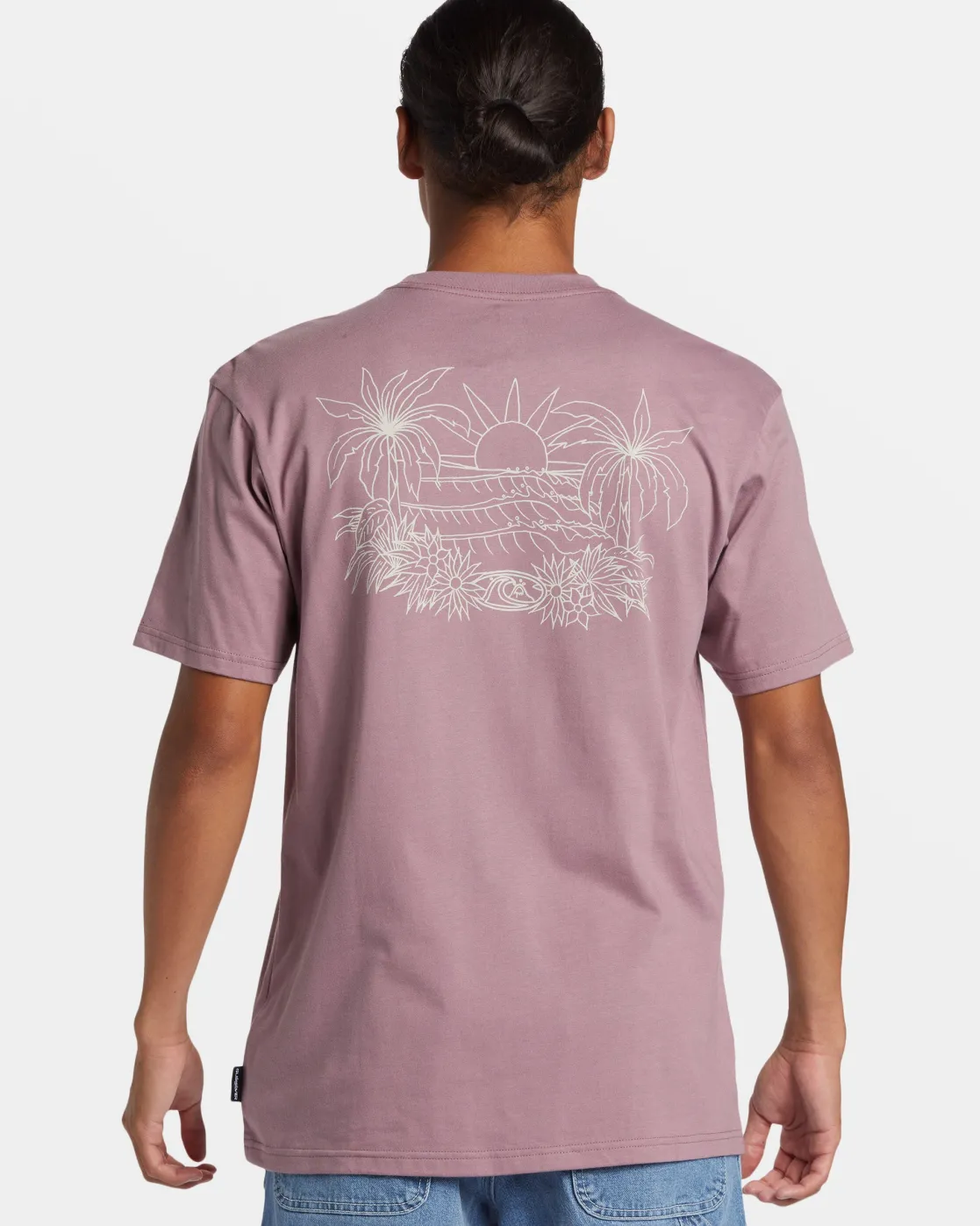 Quiksilver Tees>Right Point T-Shirt GRAPESHAKE