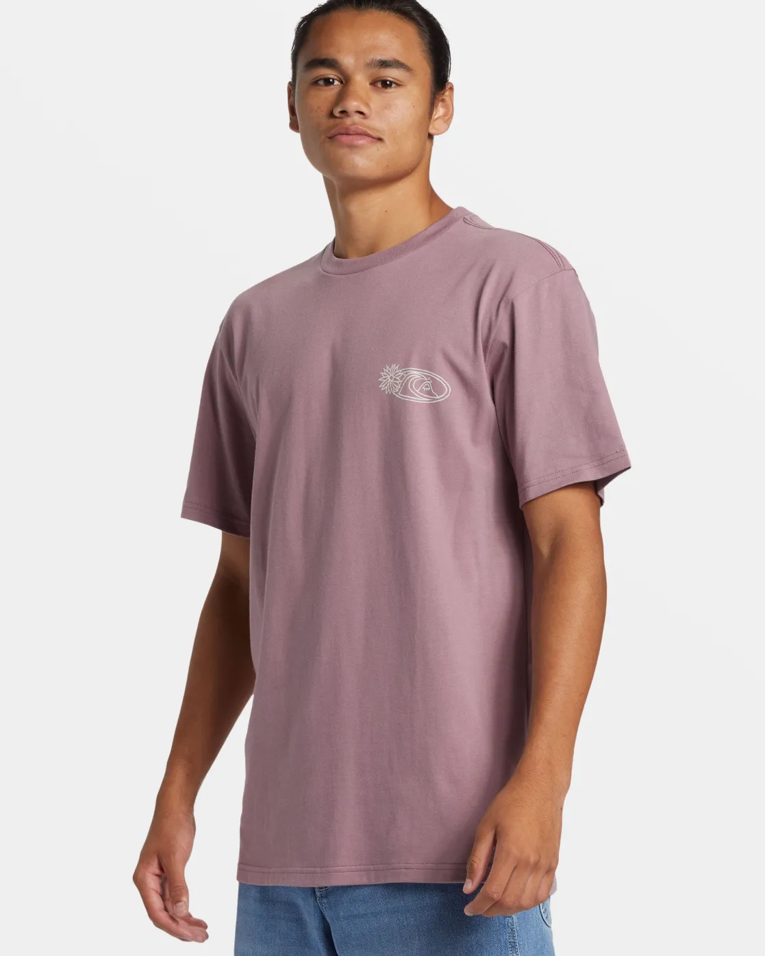 Quiksilver Tees>Right Point T-Shirt GRAPESHAKE