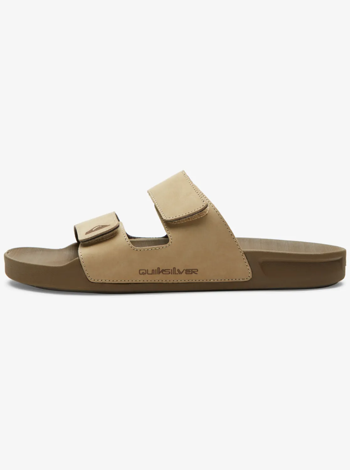 Quiksilver Sandals>Rivi Leather Double Adjust Sandals TAN1