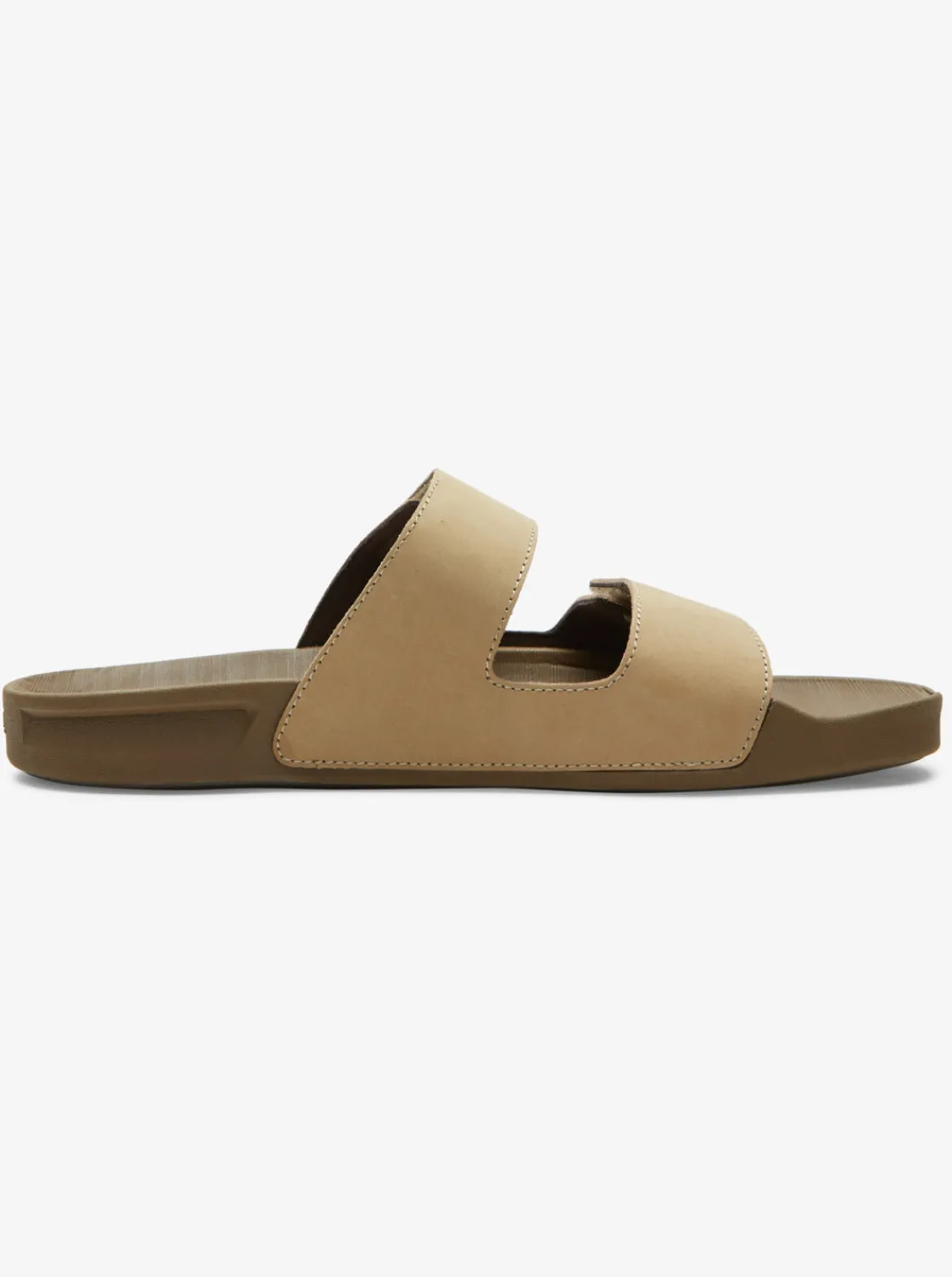 Quiksilver Sandals>Rivi Leather Double Adjust Sandals TAN1