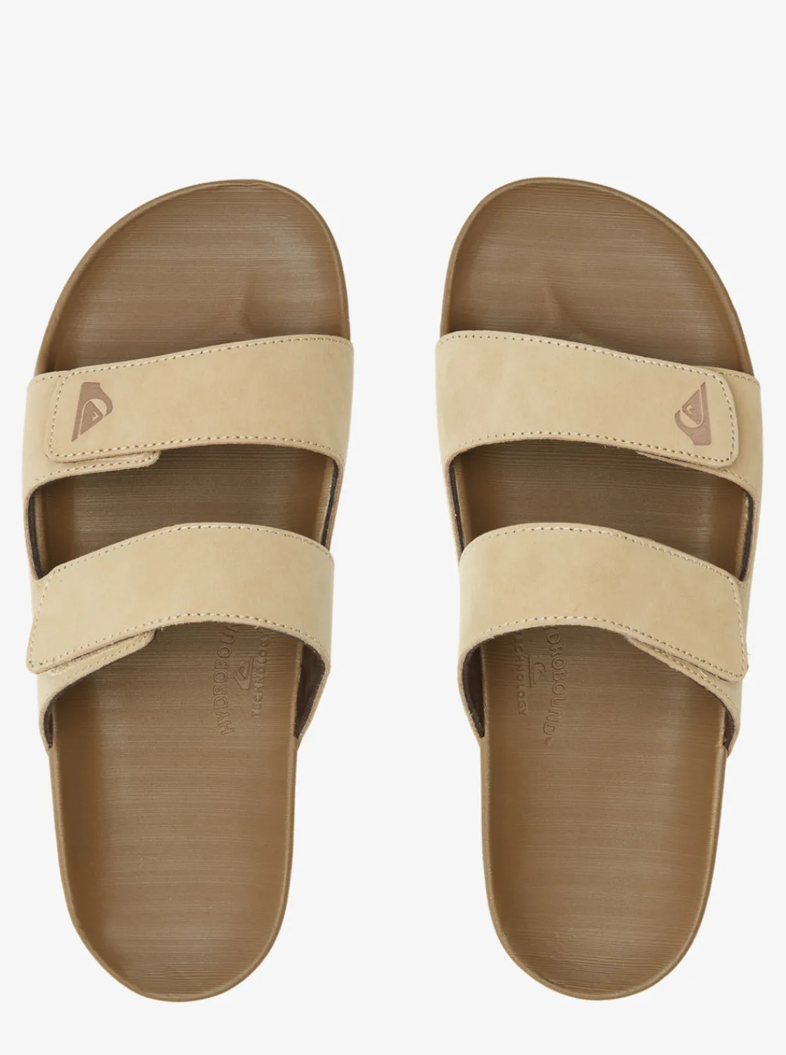 Quiksilver Sandals>Rivi Leather Double Adjust Sandals TAN1
