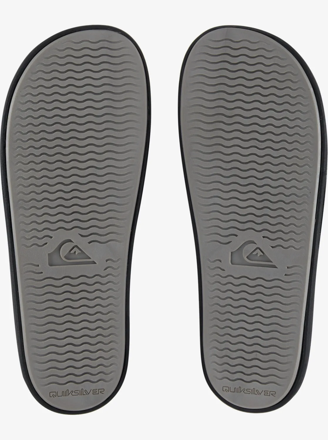 Quiksilver Sandals>Rivi Slides BLACK/BLACK/WHITE