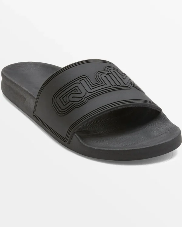 Quiksilver Sandals>Rivi Wordmark Slide II Sandals BLACK4