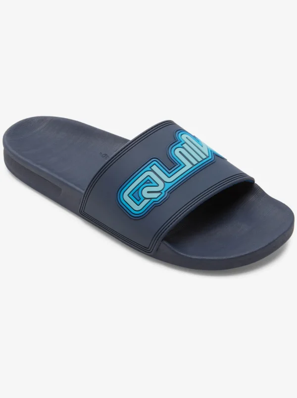 Quiksilver Sandals>Rivi Wordmark Slide II Sandals BLUE1