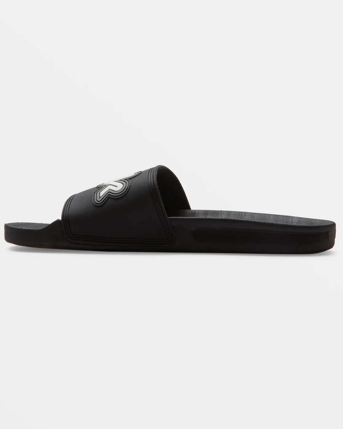 Quiksilver Sandals>Rivi Wordmark Slide II Sandals BLACK1