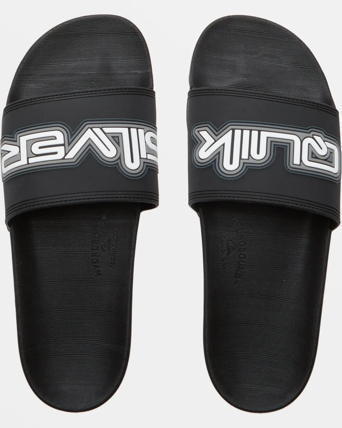 Quiksilver Sandals>Rivi Wordmark Slide II Sandals BLACK1