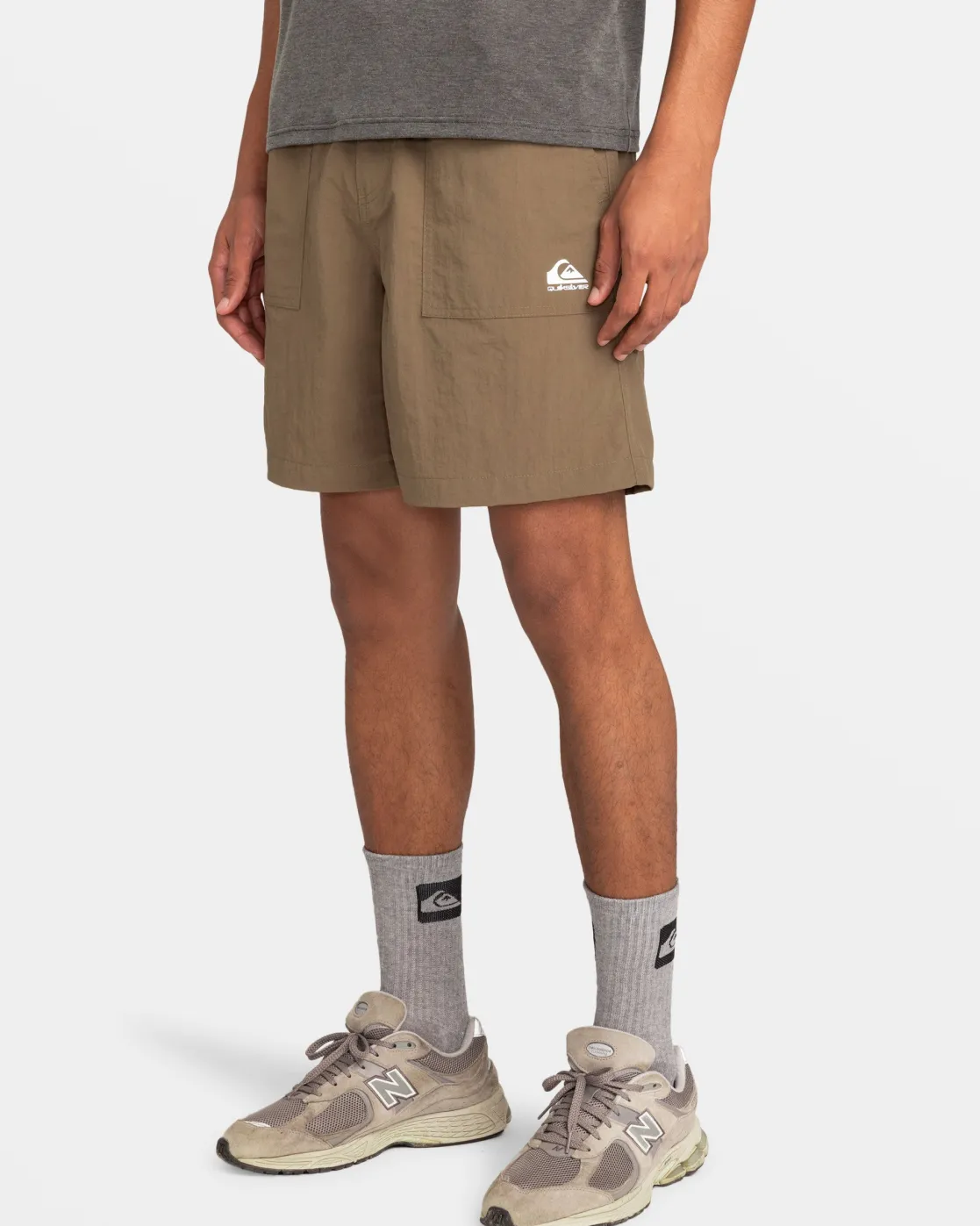 Quiksilver Shorts & Amphibians>Run Ashore 18" Shorts CANTEEN