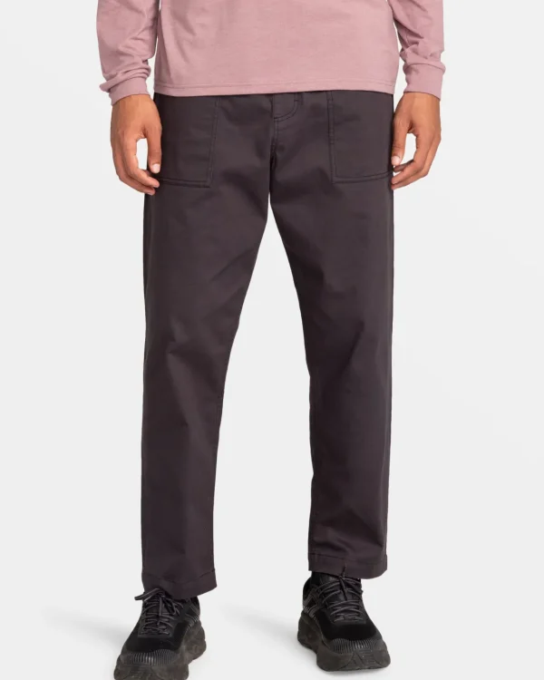 Quiksilver Pants | Under $100>Run Ashore Elastic Waist Pants TARMAC