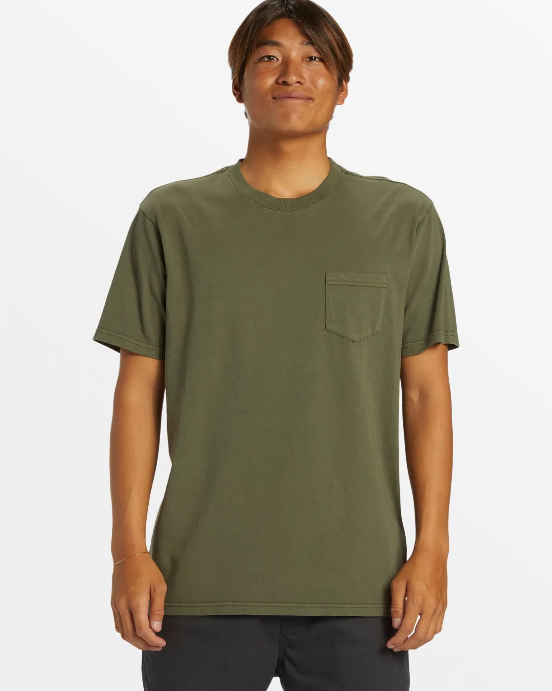 Quiksilver Tees>Salt Water Pocket Tee T-Shirt GRAPELEAF