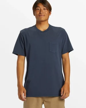 Quiksilver Tees | Under $50>Salt Water Pocket Tee T-Shirt DARKNAVY
