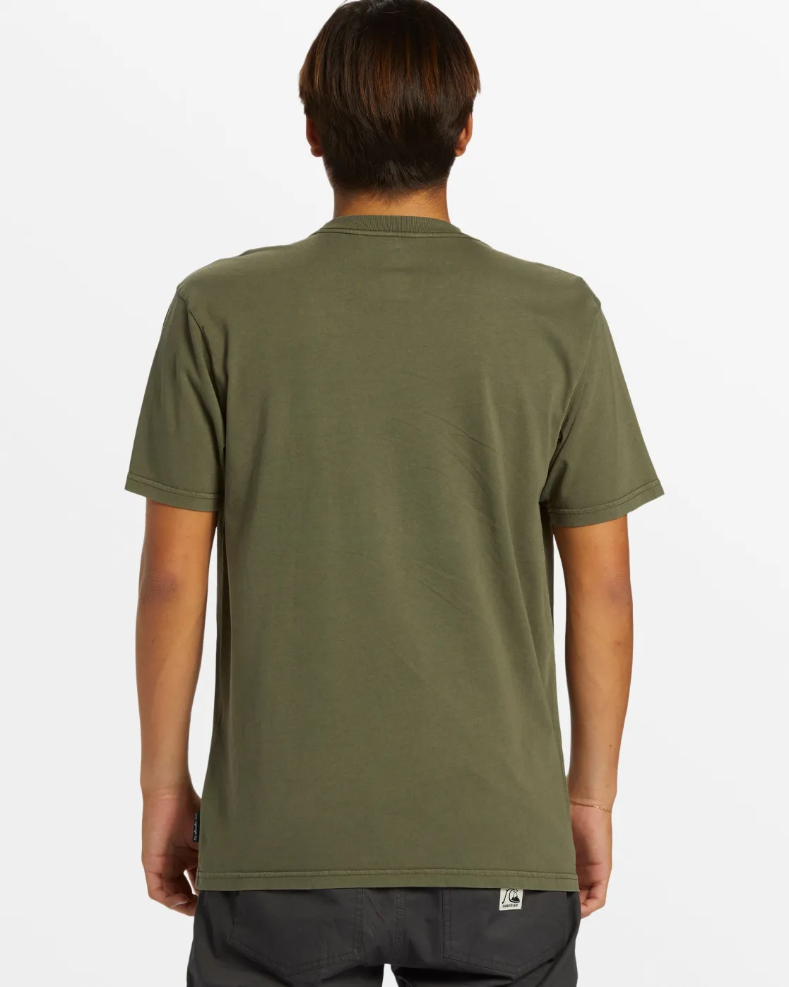Quiksilver Tees>Salt Water Pocket Tee T-Shirt GRAPELEAF