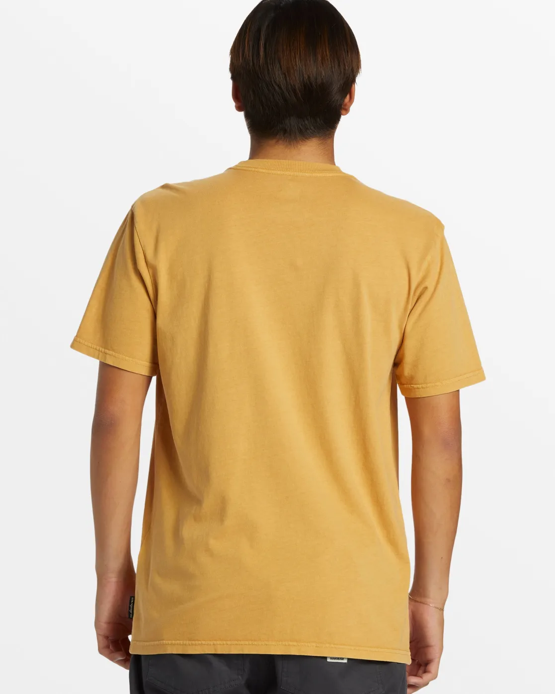 Quiksilver Tees>Salt Water Pocket Tee T-Shirt MUSTARD