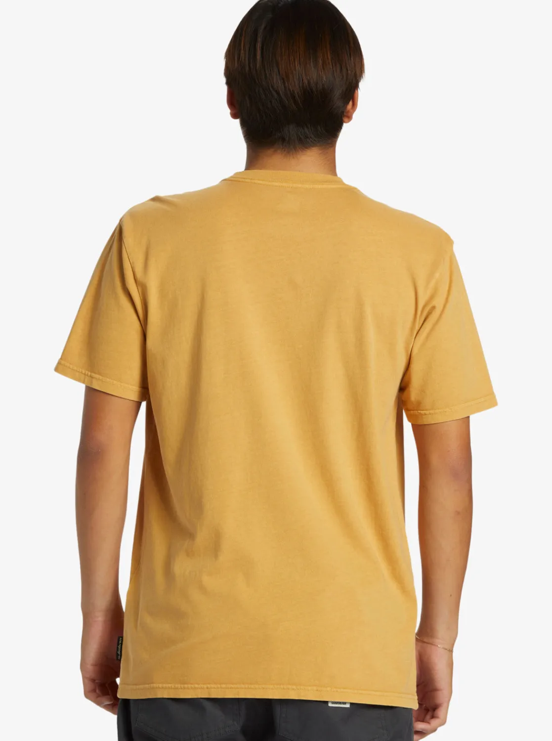 Quiksilver Tees>Salt Water Pocket Tee T-Shirt MUSTARD