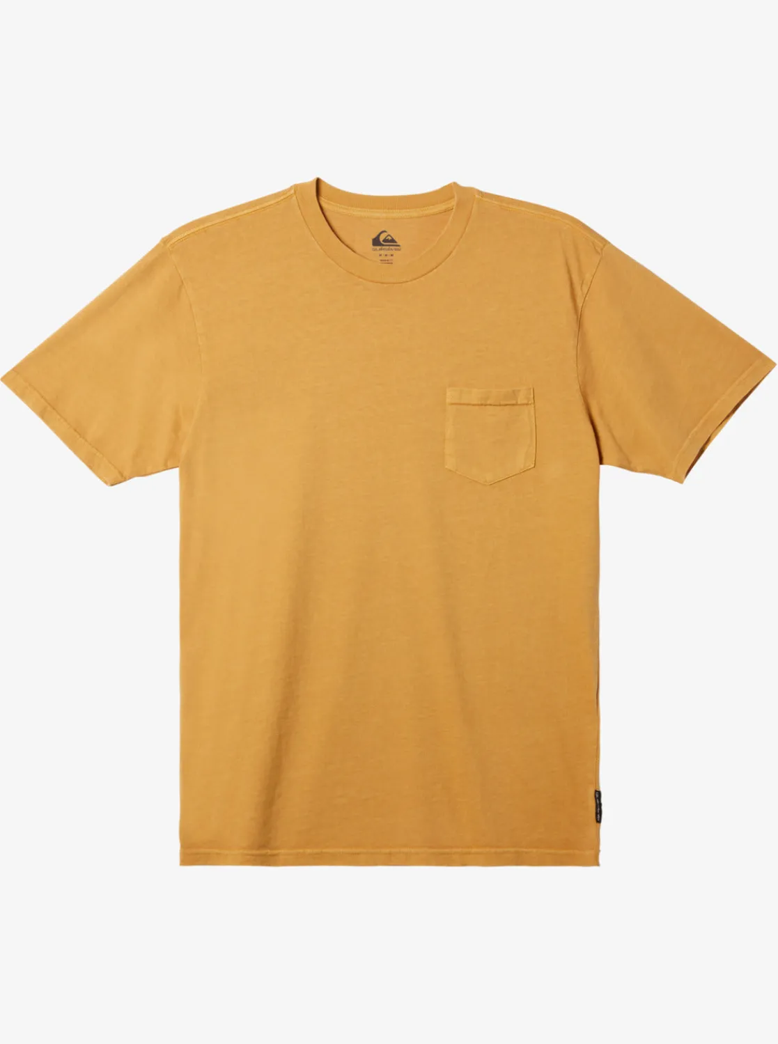 Quiksilver Tees>Salt Water Pocket Tee T-Shirt MUSTARD