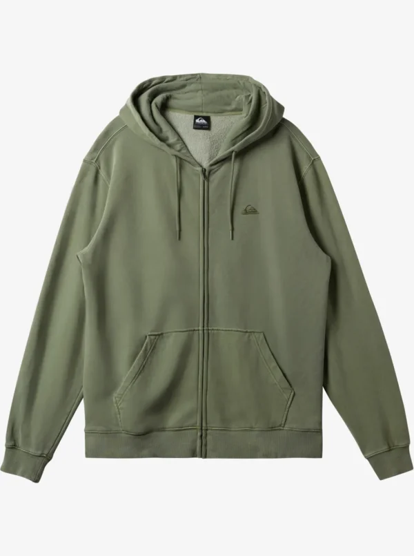 Quiksilver Sweatshirts & Hoodies>Salt Water Zip Hoodie SEASPRAY