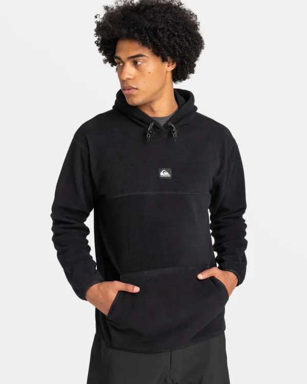 Quiksilver Accessories | Snow Midlayers>Sea Cliffs Hoodie BLACK