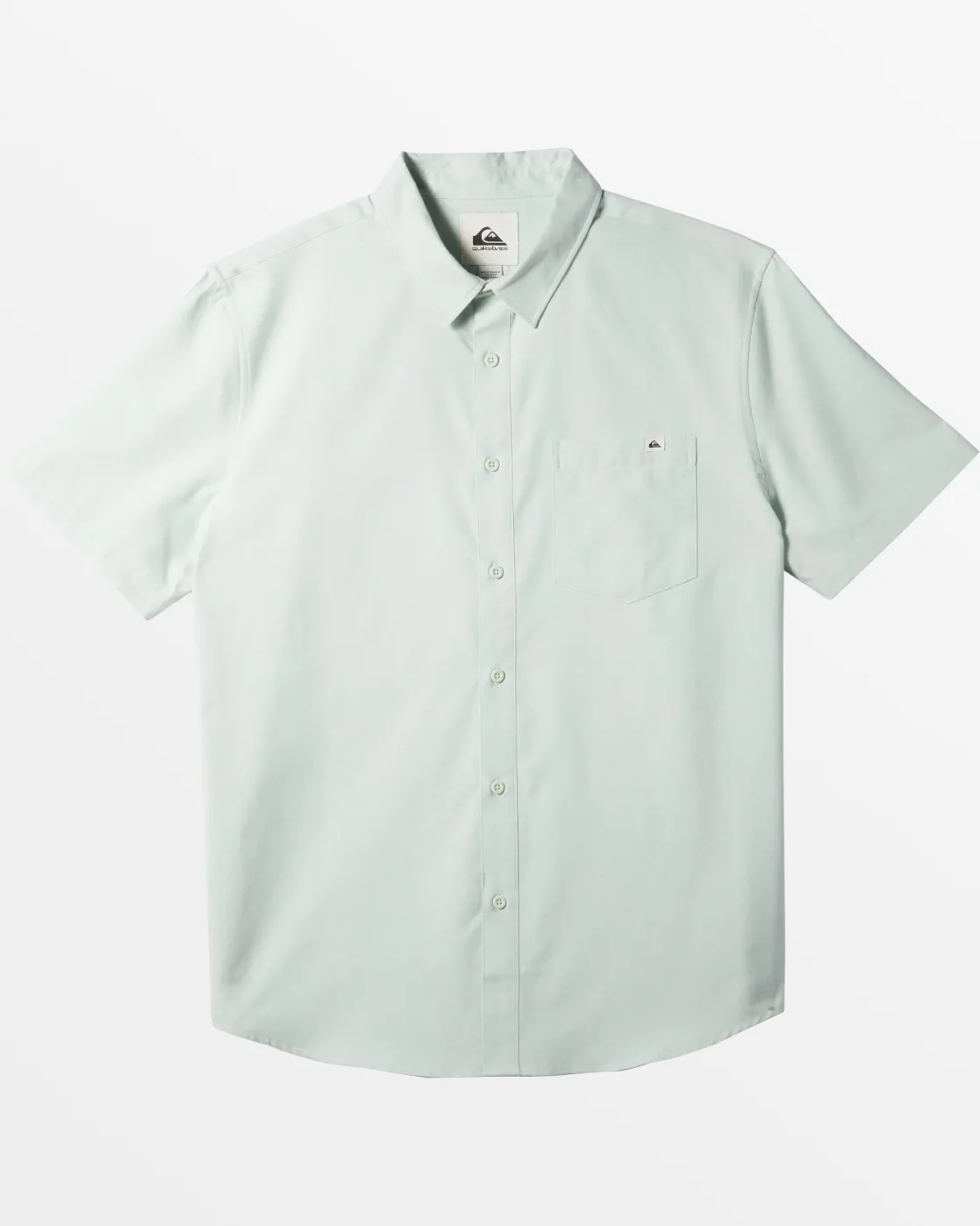 Quiksilver Shirts & Polos>Shoreline Classic Short Sleeve Shirt SUBTLEGREENSHORELINECLASIC