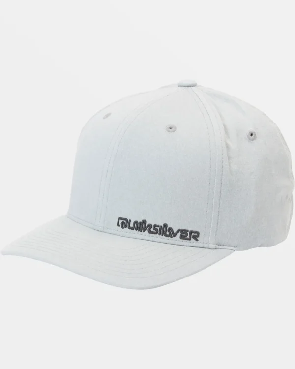 Quiksilver Hats>Sidestay Flexfit Hat - HEATHERGREY