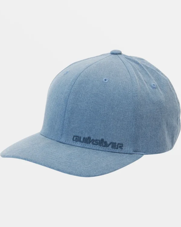 Quiksilver Hats>Sidestay Flexfit Hat - NAVYBLAZER