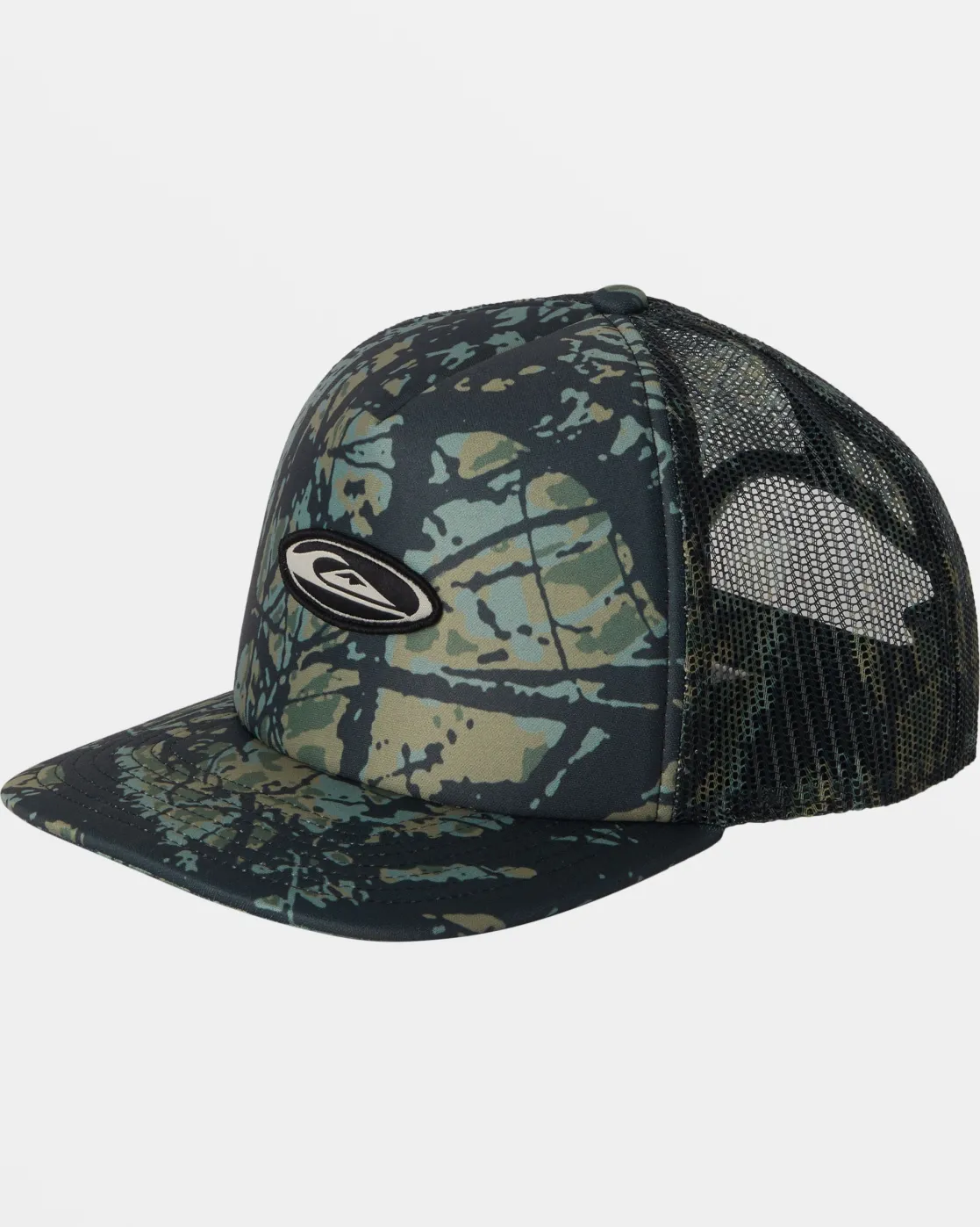 Quiksilver Hats>Sketchy Woods Trucker Hat CAMO