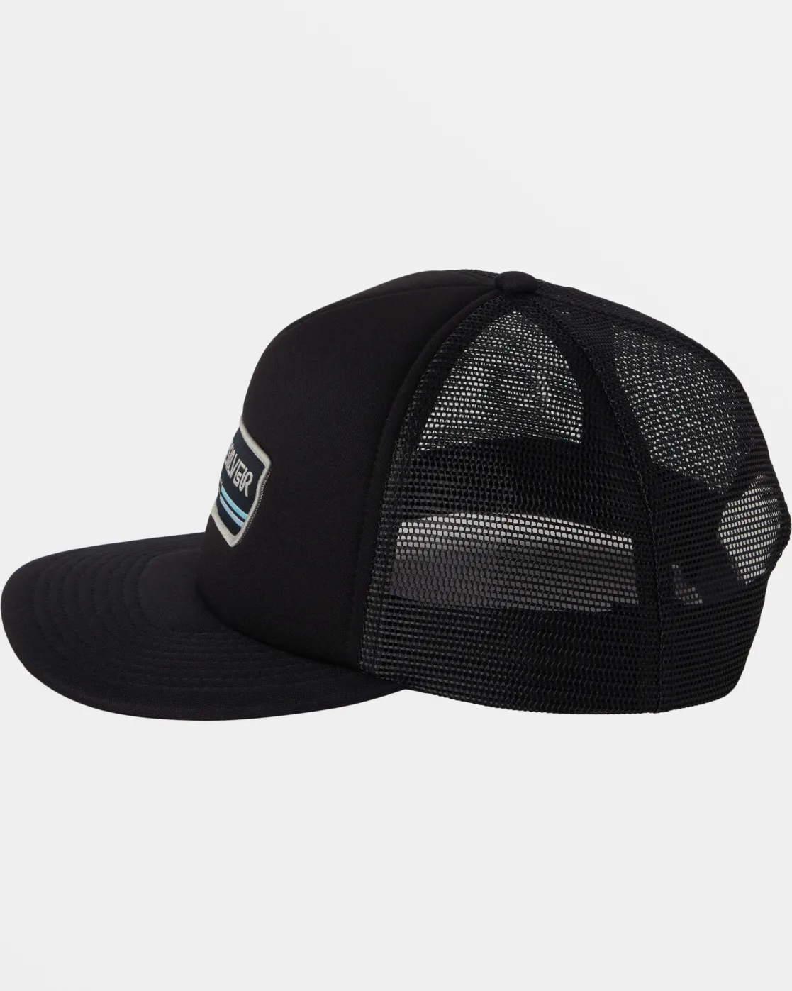 Quiksilver Hats>Slab Drifter Trucker Hat BLACK