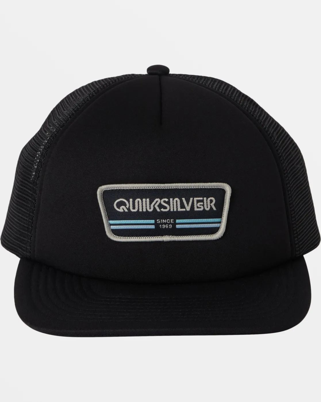 Quiksilver Hats>Slab Drifter Trucker Hat BLACK