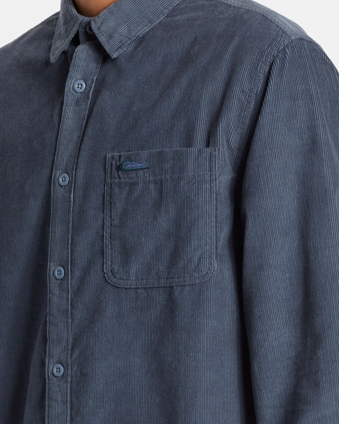 Quiksilver Shirts & Polos | Under $100>Smoke Trail Corduroy Shirt FLINTSTONESMOKETRAILCORD