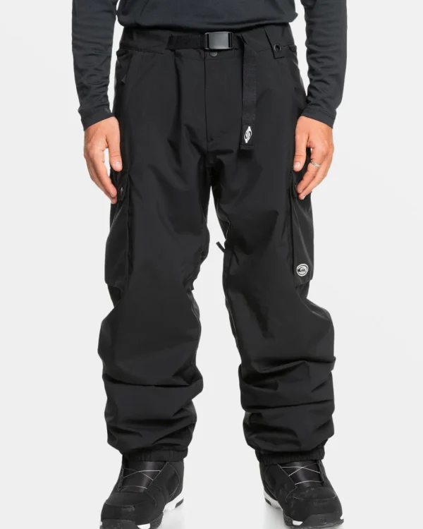 Quiksilver Snow Pants>Snow Down Snow Pants TRUEBLACK