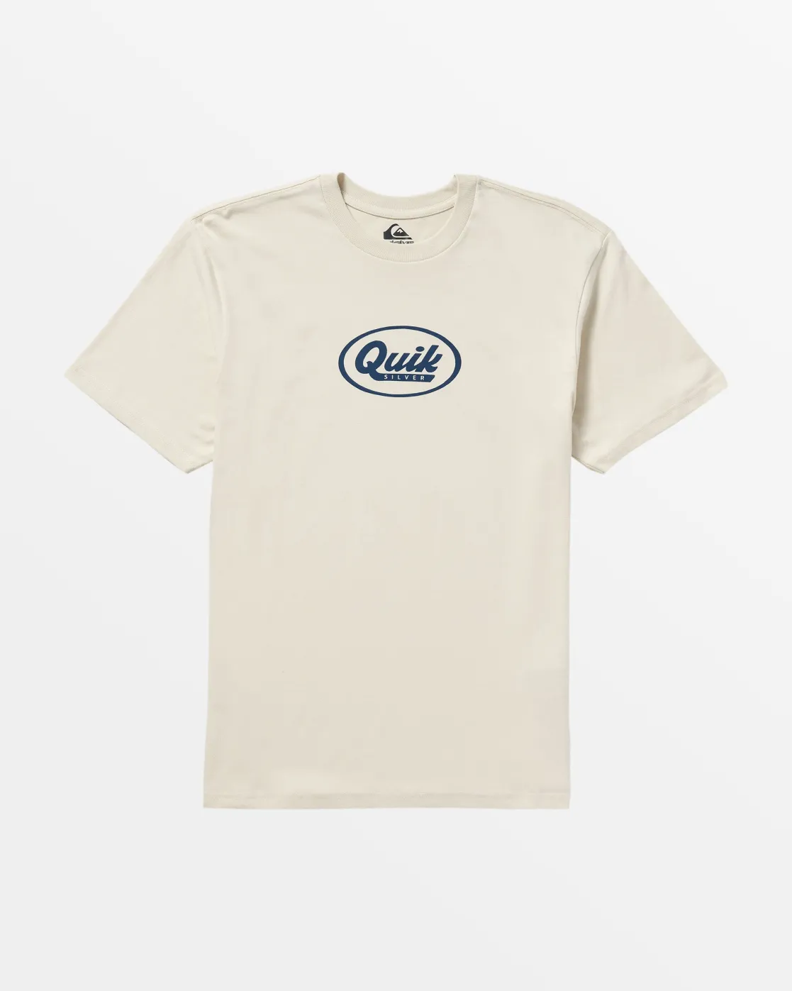 Quiksilver Tees>Speedy Script T-Shirt SILVERBIRCH