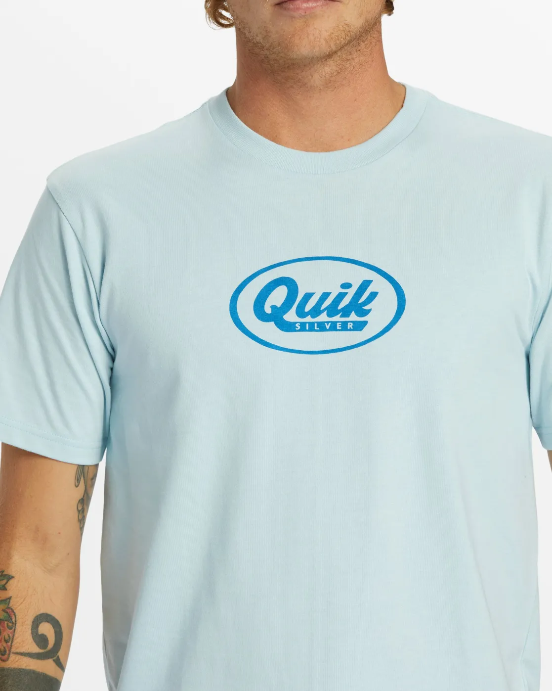 Quiksilver Tees>Speedy Script T-Shirt WINTERSKY