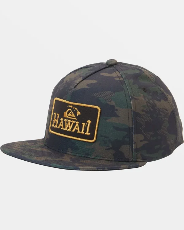 Quiksilver Hats>Stamped Snapback Hat CAMO