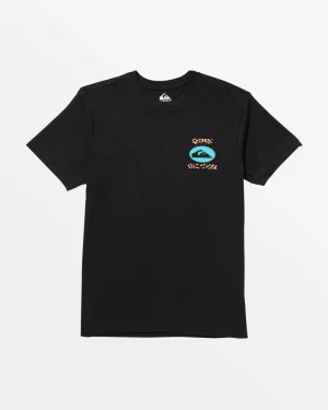 Quiksilver Tees>Storm Front T-Shirt BLACK