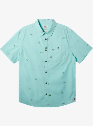 Quiksilver Shirts & Polos>Stowaway Hawaiian Shirt LIMPETSHELL