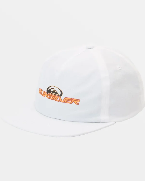 Quiksilver Hats | Under $50>Style Plye Snapback Hat WHITE
