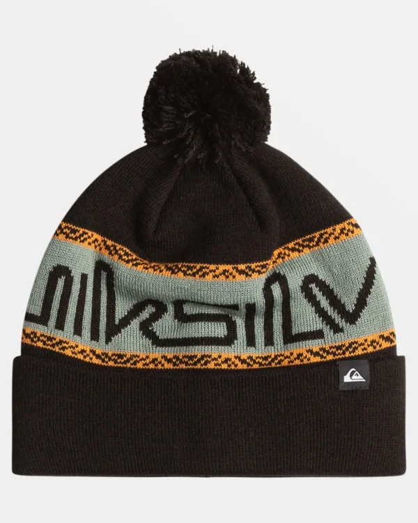 Quiksilver Accessories | Beanies>Summit Cuff Beanie TRUEBLACK