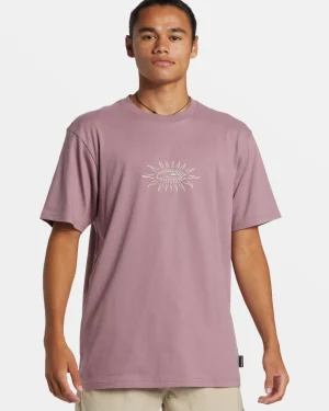 Quiksilver Tees>Sun Flare T-Shirt GRAPESHAKE