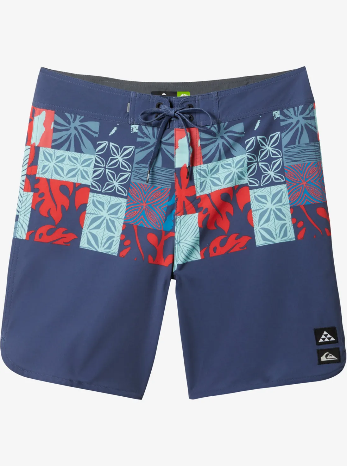 Quiksilver Boardshorts | Boardshorts>Surfsilk Hawaii Blocked 19" Boardshorts CROWNBLUE