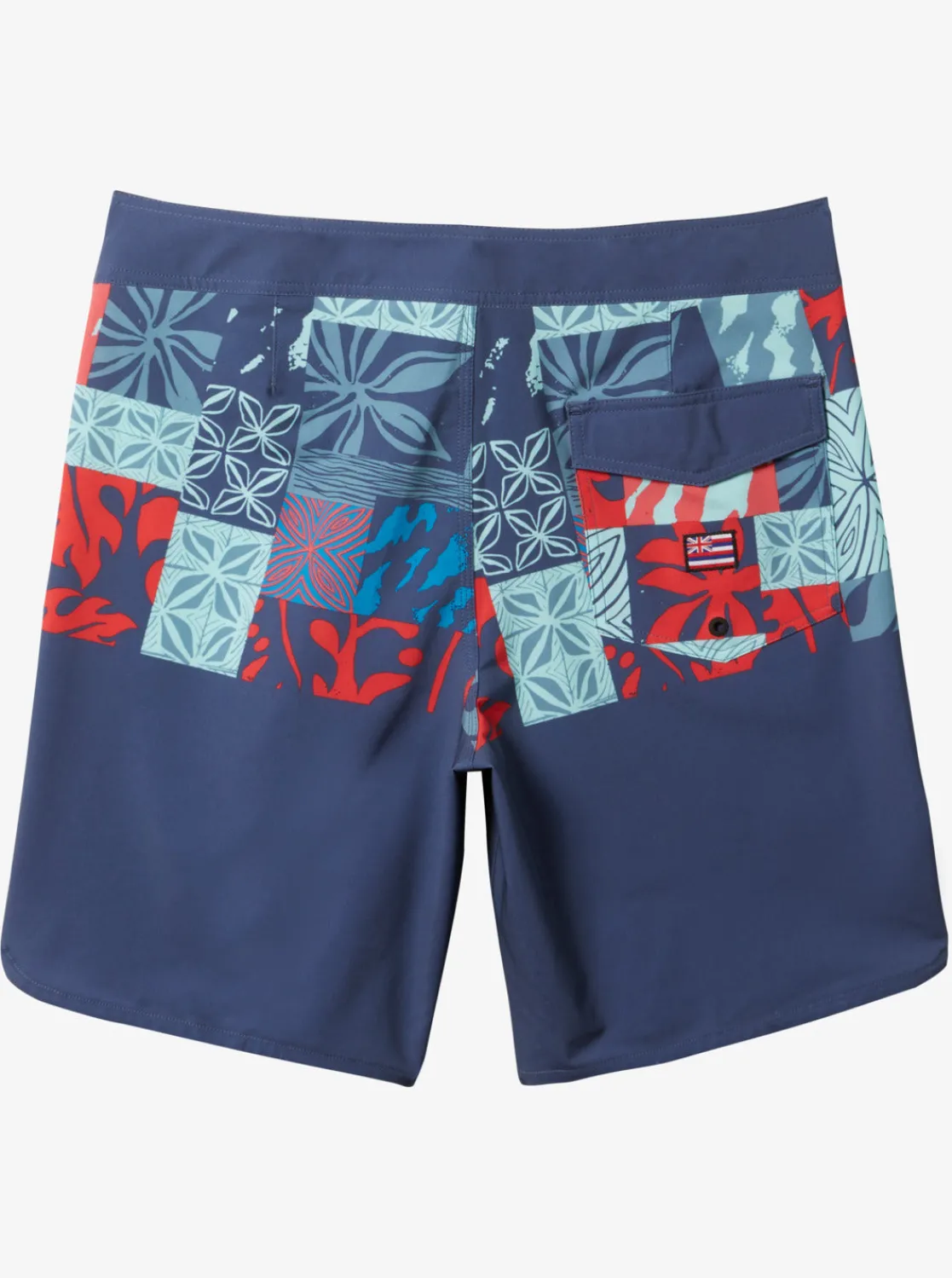 Quiksilver Boardshorts | Boardshorts>Surfsilk Hawaii Blocked 19" Boardshorts CROWNBLUE