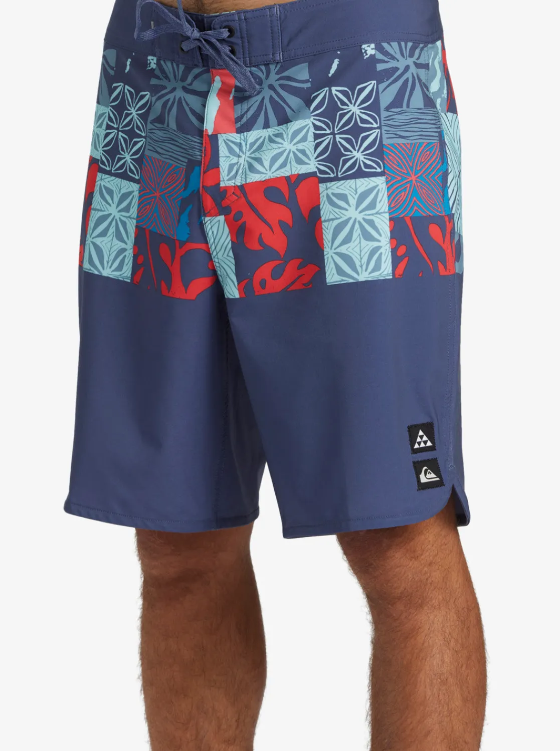 Quiksilver Boardshorts | Boardshorts>Surfsilk Hawaii Blocked 19" Boardshorts CROWNBLUE