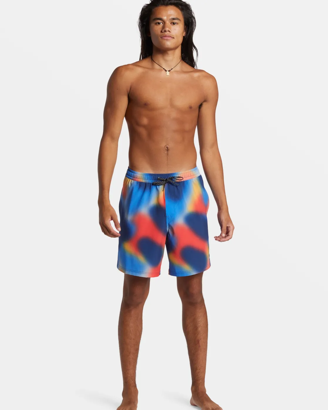 Quiksilver Boardshorts | Boardshorts>Surfsilk Mix 17" Swim Trunks LIVINGCORAL