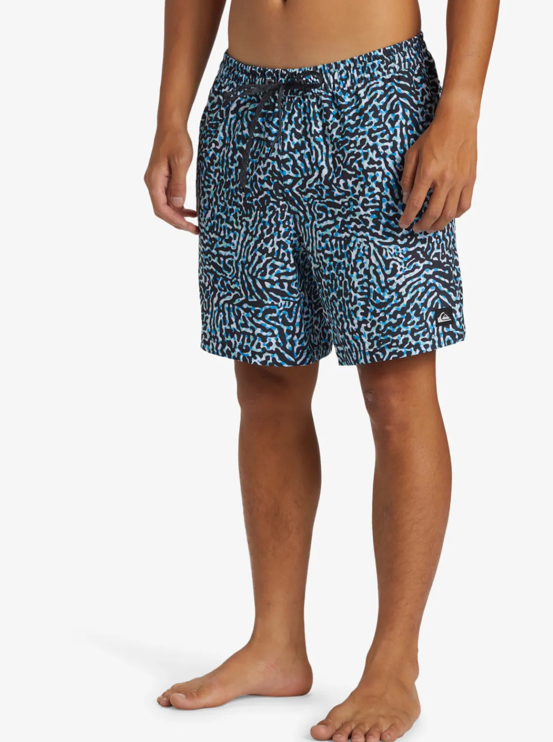Quiksilver Boardshorts | Boardshorts>Surfsilk Mix 17" Swim Trunks SWEDISHBLUE