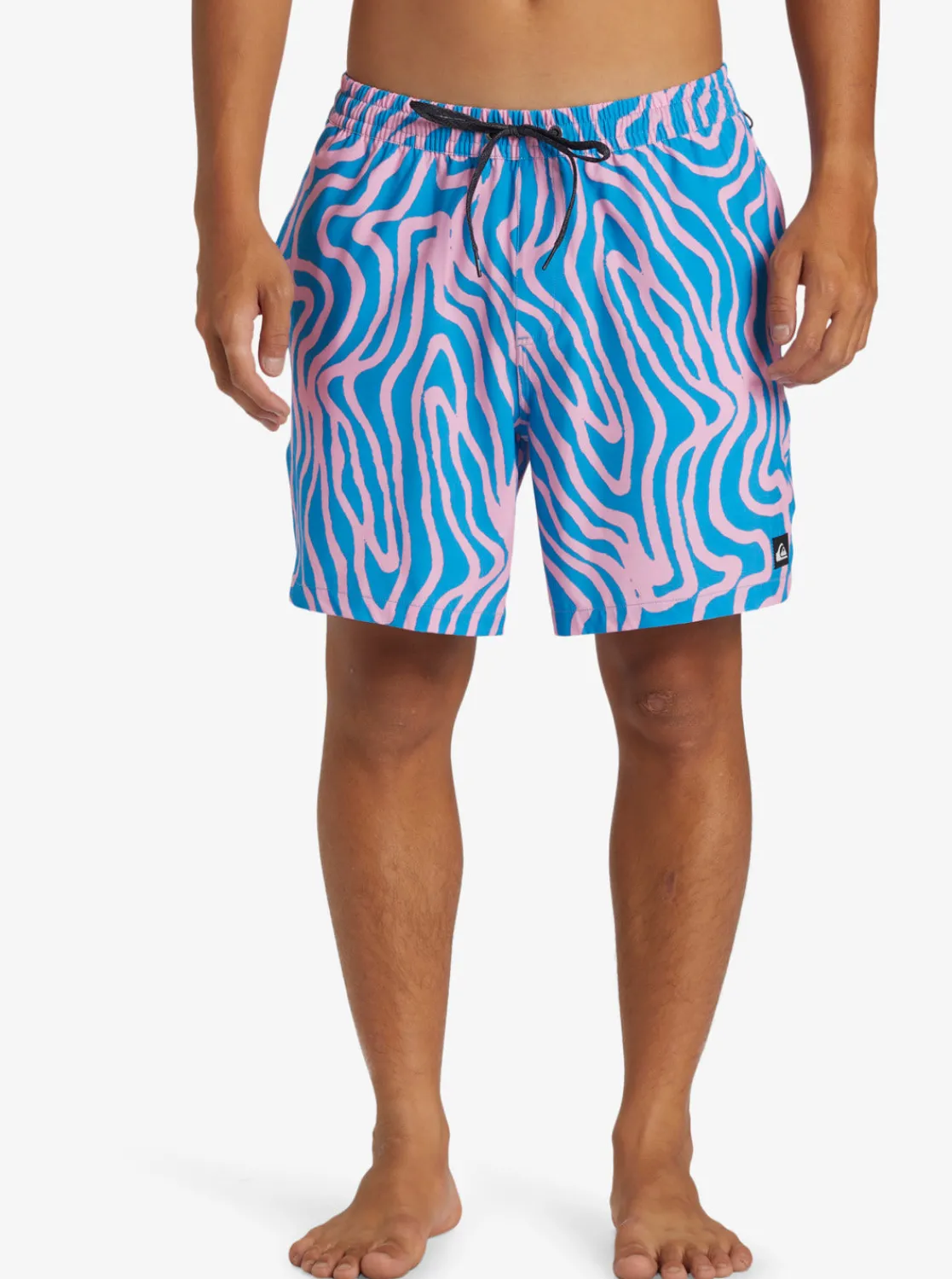 Quiksilver Boardshorts | Boardshorts>Surfsilk Mix 17" Swim Trunks PRISMPINK