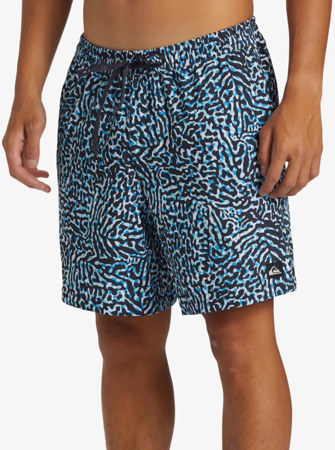 Quiksilver Boardshorts | Boardshorts>Surfsilk Mix 17" Swim Trunks SWEDISHBLUE