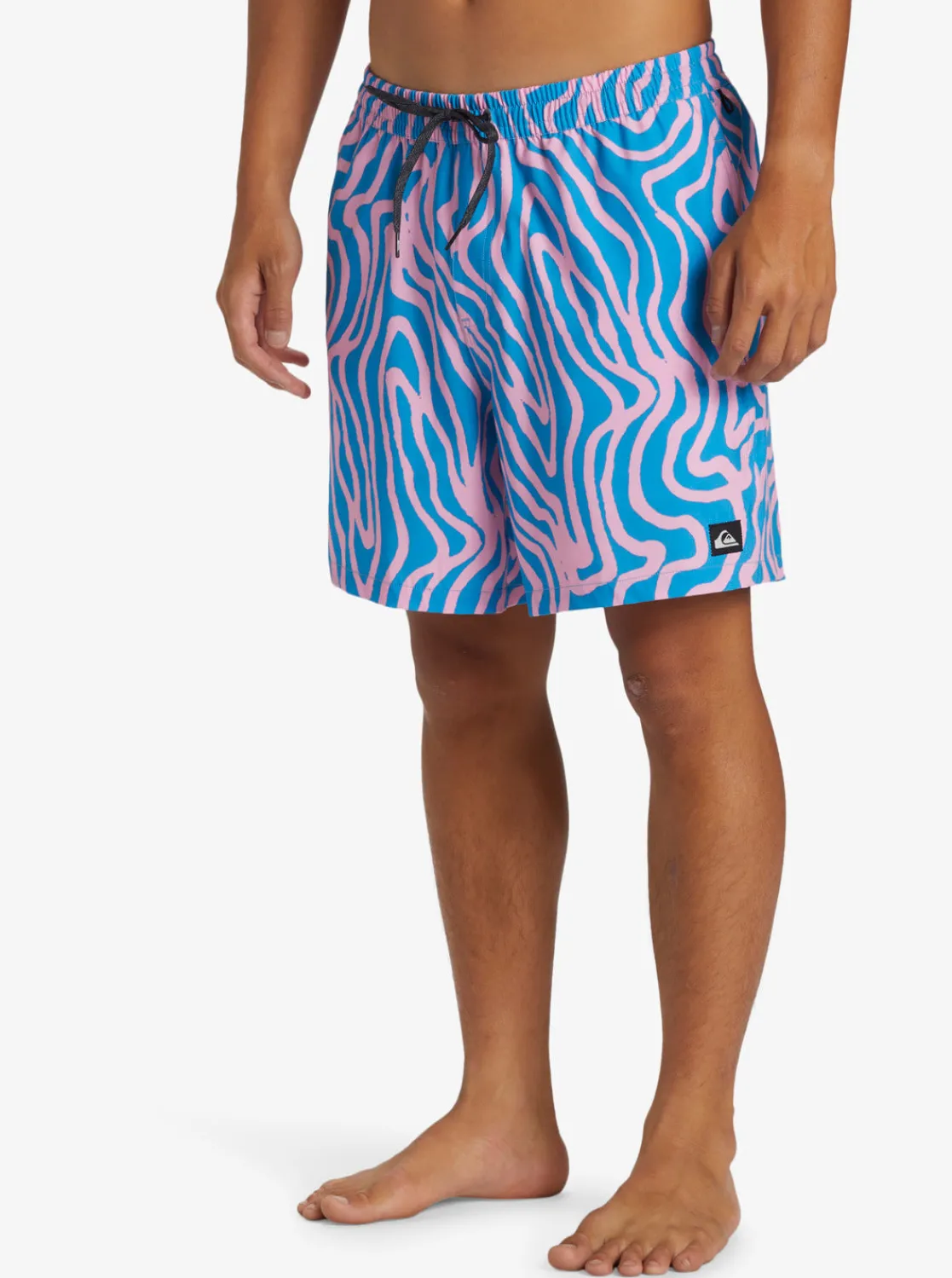 Quiksilver Boardshorts | Boardshorts>Surfsilk Mix 17" Swim Trunks PRISMPINK