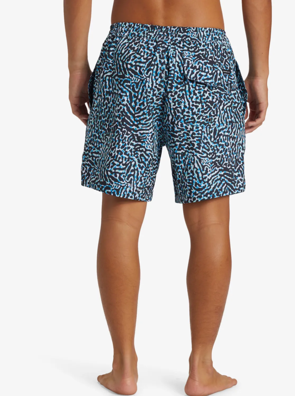 Quiksilver Boardshorts | Boardshorts>Surfsilk Mix 17" Swim Trunks SWEDISHBLUE