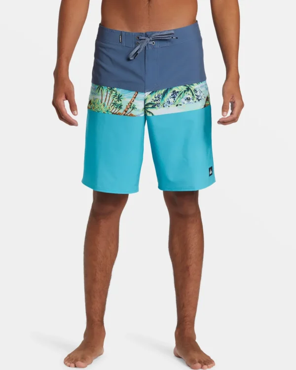 Quiksilver Boardshorts | Boardshorts>Surfsilk Panel 20" Boardshorts MAUIBLUE