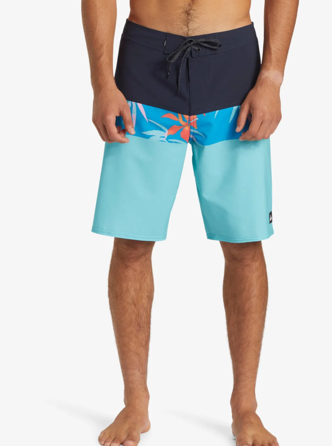 Quiksilver Boardshorts | Boardshorts>Surfsilk Panel 20" Boardshorts MONACOBLUE