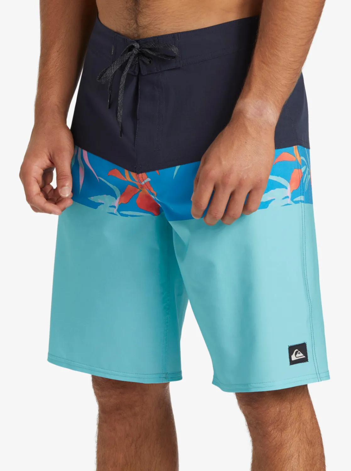 Quiksilver Boardshorts | Boardshorts>Surfsilk Panel 20" Boardshorts MONACOBLUE